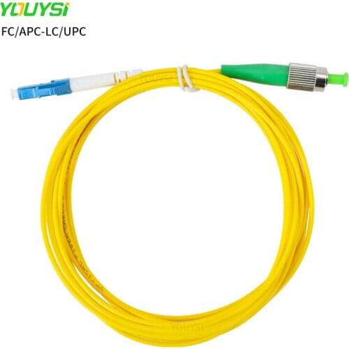 10PCS Simplex FC/APC-LC/UPC fiber optic patch cord Cable 1m/2m/3m/5m/10m fiber optic jumper cable 2.0mm