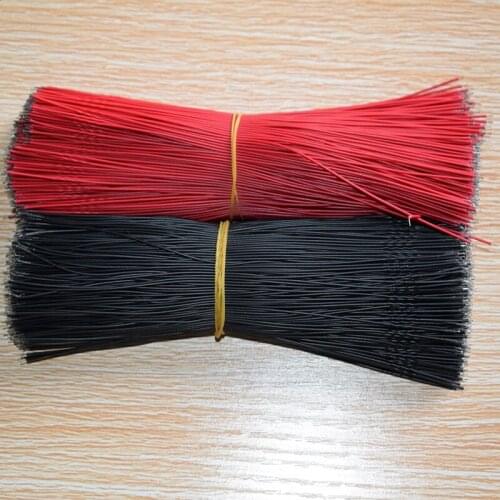 20pcs length 20cm thickness 1mm double tinned wire connecting wire electronic toy accessories