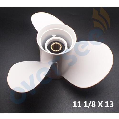 663-45945-02-EL For YAMAHA Outboard Propeller 40HP 50HP 69W-45945-00-EL 3X11 1/8X13