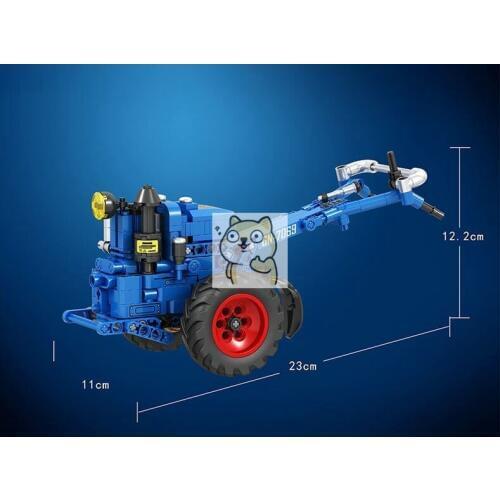 7069 248pcs series walking tractor Buidling Blocks Set DIY Bricks Toys for Children Great Funny Gift