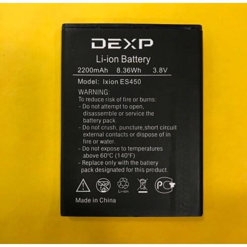 MLLSE New 3.8V 2200mAh Ixion ES450 Battery for DEXP IXION ES450 ASTRA phone