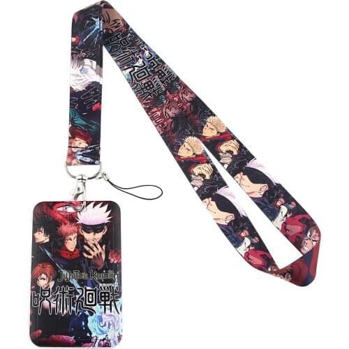 PF189 Dongmanli Anime Lanyards for Key Neck Strap For Card Badge Gym Key Chain Lanyard Key Holder DIY Hang Rope Keychain