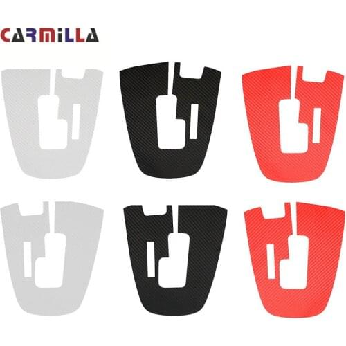 Car Stickers for Nissan X-trail XTrail T32 Rogue 2014-2020 Center Control Gear Head Shift Panel Sticker Cover Shift Panel Cup