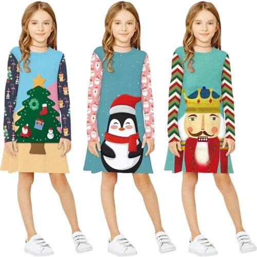 BOTEZAI Casual Dresses For Girls