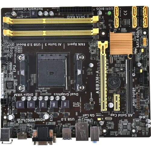 For ASUS A88XM-A Socket FM2+ DDR3 MATX Motherboard USB 3.1 Support A10 7850K