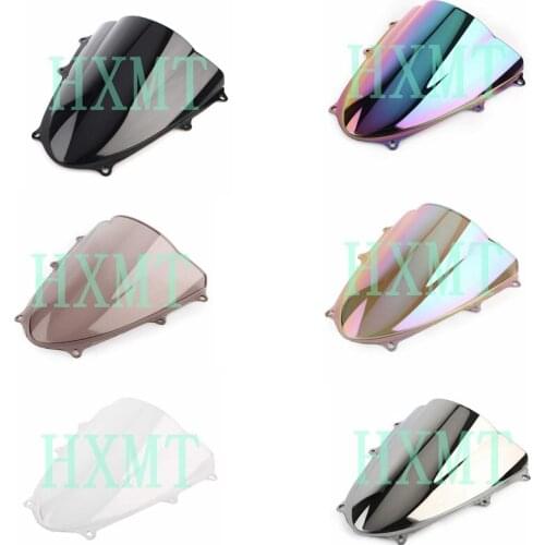 For Suzuki GSXR 1000 R K9 2009 - 2016 2010 2011 2012 2013 2014 2015 Black Windshield WindScreen Double Bubble GSXR1000 R GSX