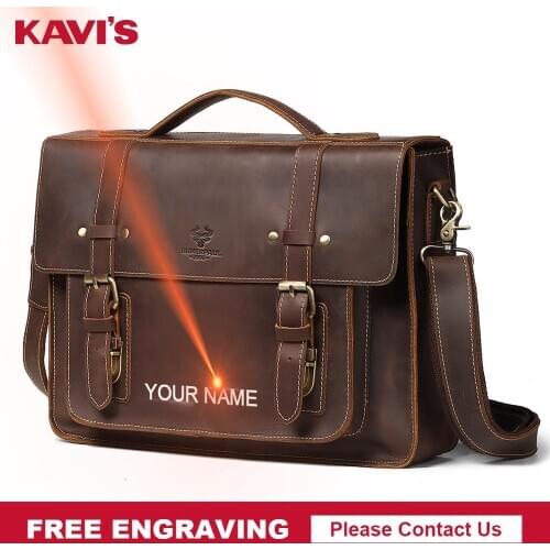 Мужские брендовые сумки KAVI'S China At AliExpress