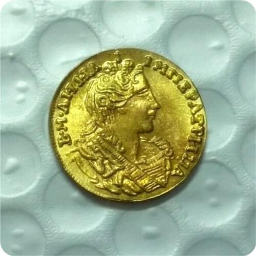 COPY REPLICA 1730 RUSSIA GOLD COIN COPY