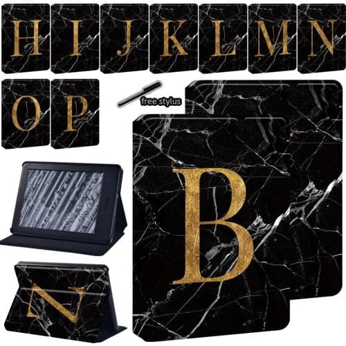 Leather Stand Cover Case For Amazon Kindle Paperwhite 1/2/3/4/Kindle 10th Gen 2019/Kindle 8th Gen 2016 Protective case+Stylus