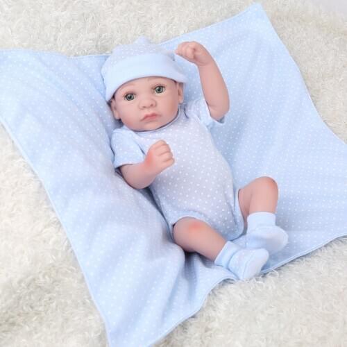 Reborn baby doll baby reborn Handmade Adorable 10 inch 25cm Mini Girl Style baby doll Christmas gift Kaydora