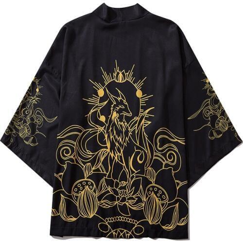 Yukata haori men Japanese kimono cardigan men samurai costume clothing kimono jacket mens kimono shirt yukata haori