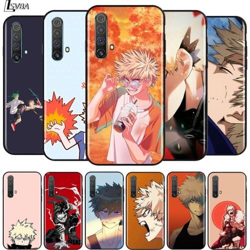 Boy Baku Katsuki for OPPO Realme V15 X5 X3 X50 X7 X2 C17 C11 C3 C2 7 7i 6 6S 6i 5 Narzo 20 Pro Black Phone Case