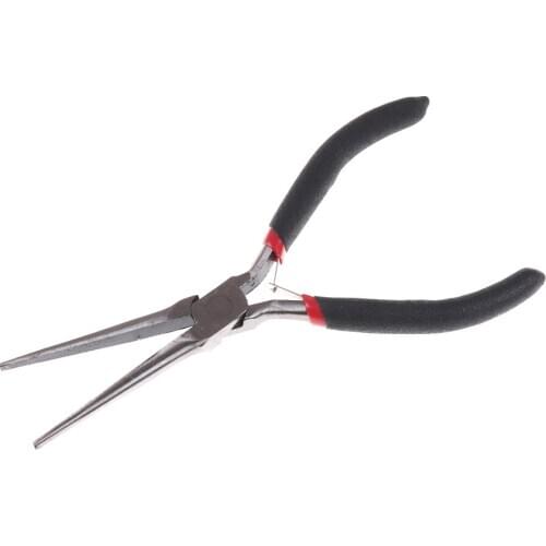 Metal Long Needle Nose Plier Side Cutter Puzzle Modeling Work Precision Tool Electrician Repair Tools Pliers Stainless Steel