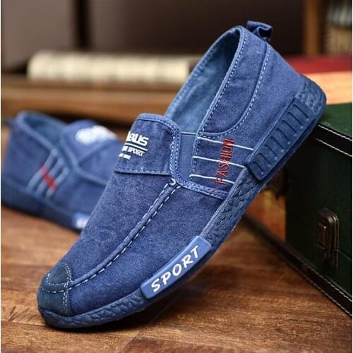 Mens Shoes 2021 Spring Men Casual Canvas Shoes Man Lace Up Comfortable Breathable Male Flats Shoes Zapatillas Hombre Size 39-45