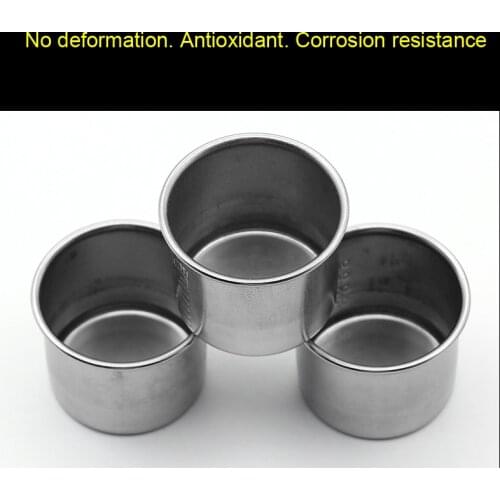 Makeup tools/accessorThick stainless steel medicine cup small medicine cup liquid measuring cup with scale 40ml Makeup Tool Kit