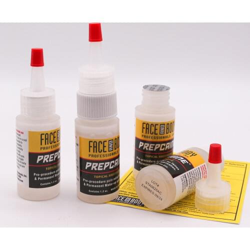 1.2oz Professional Face & Body Prepcaine Pre-procedure Permanent Makeup Eyebrow Eyeline Topical Tattoo Care Gel
