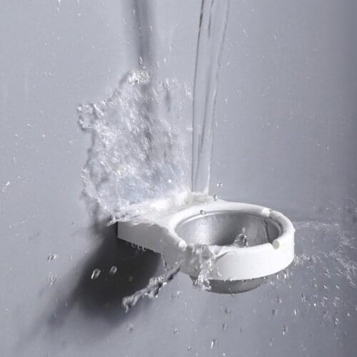 Wall Mount Self Adhesive Ashtray Cigar Ash Bin For Bathroom Bar Pub Club