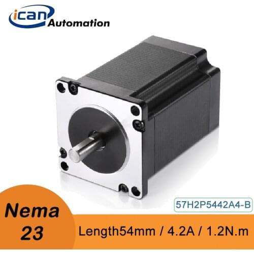 ICAN Nema23 Stepper Motor CNC Electric Motor 1.2Nm 4.2A 54mm Motor For Laser Machine