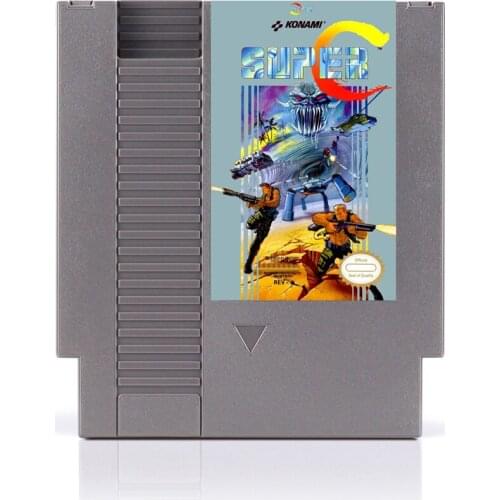 Super Contra 72 Pins 8 Bit Game Card