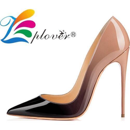 Zplover Womens High-heeled Shoes