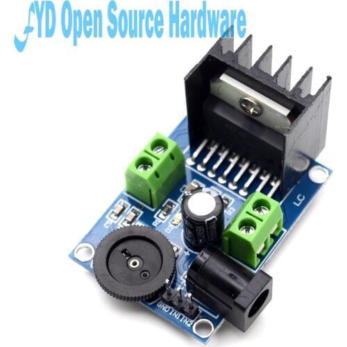 1pcs Audio Power Amplifier DC 6 to 18V TDA7297 Module Double Channel 10-50W