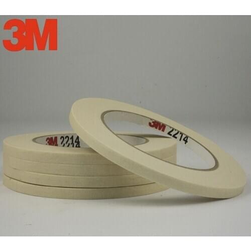 45mmx164ft 3M2214 Tape, office car, spray paint, shielding, no scratch, high temperature resistant adhesive tape Masking Tape