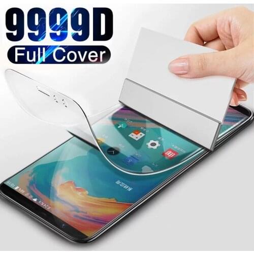 9D Protective Hydrogel Film For Oneplus 3 3T 5 5T 6 6T 7 7T 8T Screen Protector 1+5 1+7T One Plus nord N10 N100 Film Case