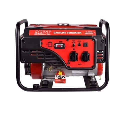 MPT 3/3.6KW 224CC Air Cooled Silent Power Gasoline petrol Generator