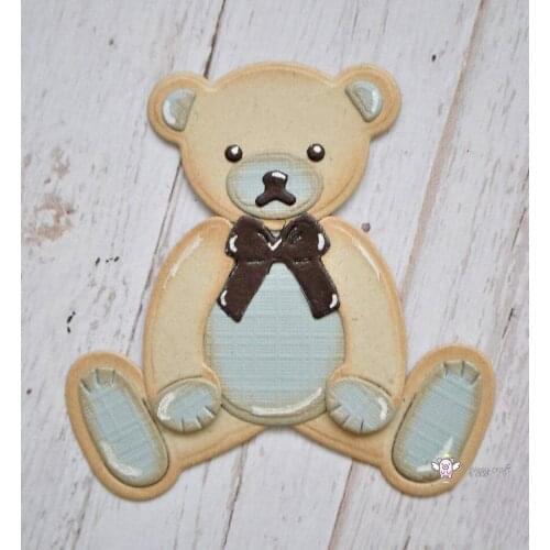 New bear decoration Metal Cutting Dies Stencils DIY Scrapbooking Paper/photo Cards Embossing Dies