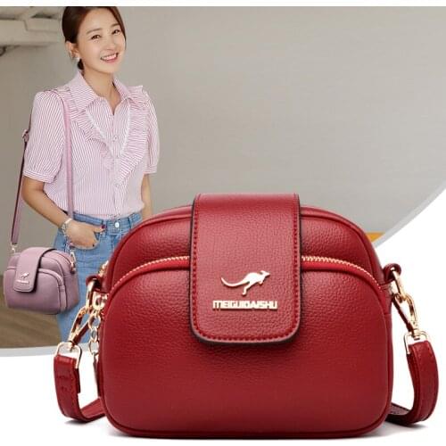 Designer Small Messenger Bags for Women 2021 New Trend Leather Shoulder Bag Solid Crossbody Phone Bag Female Purses and Handbags