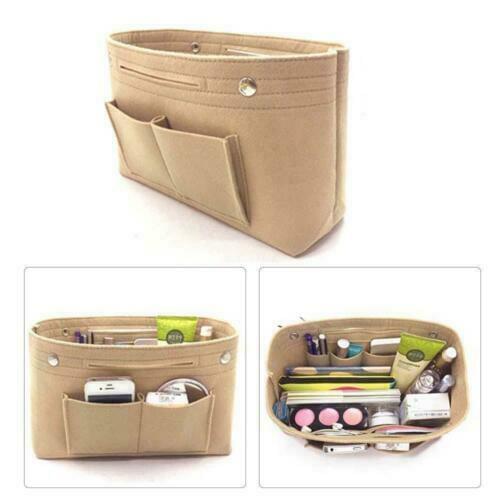 Women Travel Insert Handbag Organiser Purse Lady Large Liner Organizer Tidy Bag