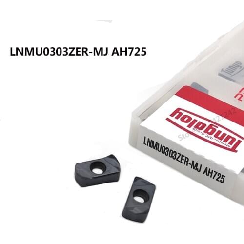 Insert LNMU0303ZER MJ AH725 Original Carbide inserts CNC Lathe Tools External Turning Blade Tools for stainless steel and steel