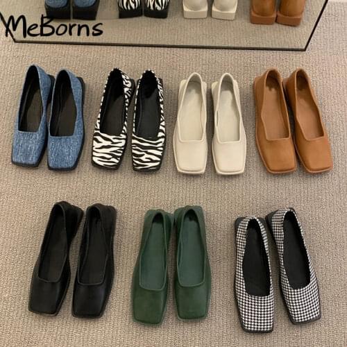 MeBorns Women's Ballet Flats With Heels