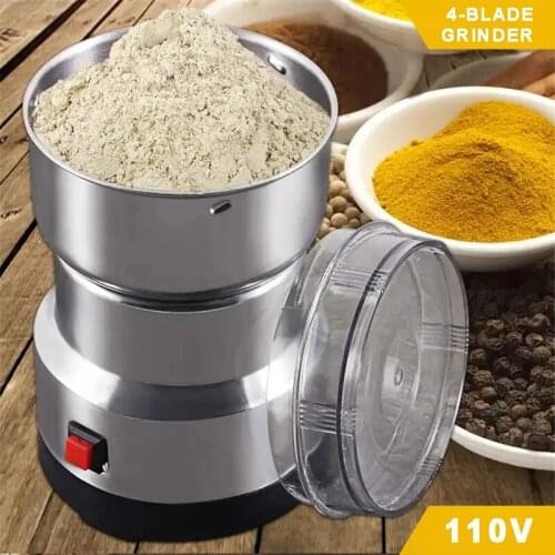 Multifunction Grinding Machine Household Electric Coffee Grinder Nuts Beans Spices Maker Portable Mill Flour Powder Crusher