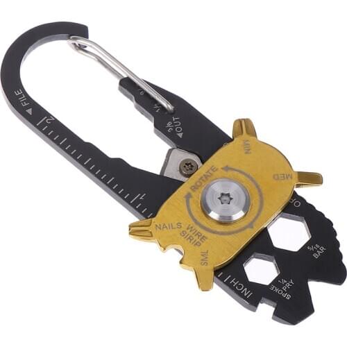 Wrench Set Universal Key Multifunctional Survival Kit Stainless Steel Screwdriver Outdoor Portable Gadget Hex Spanner