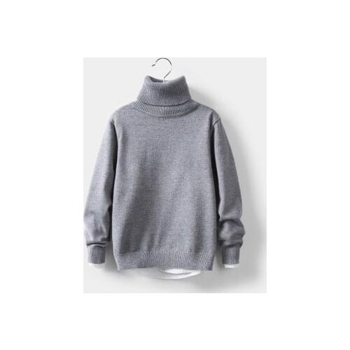 Autumn and Winter New Baby Girl Cardigan Childrens Warm Sweater for Boys Korean Toddler Pompoms Knitted Pullover Sweater Coat