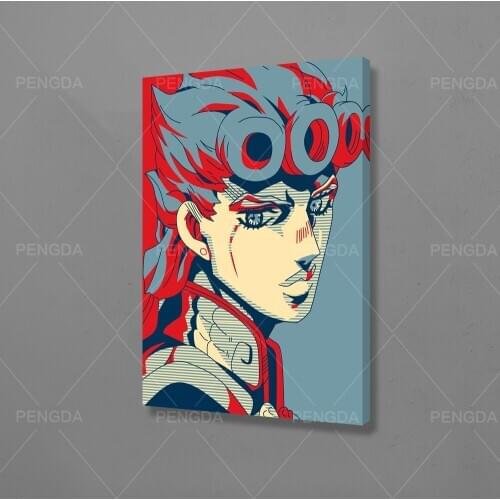 HD Prints Home OJos Bizarre Adventure Decor Canvas Poster Painting Anime Wall Art Modular Picture No Framework For Living Room