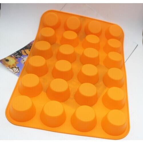 24 Cavity Silicone mold DIY jelly pudding mold handmade Chocolate Fondant cake mould Baking mold DIY Decoration tools