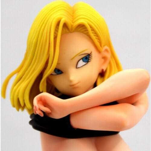 1/6 DBZ No. 18 Android 18 take off her clothes transform Naked Resin Pvc Action Fgure Sexy GK Model toy