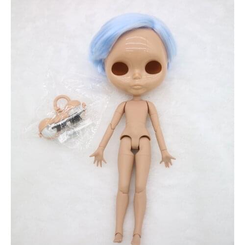Body hair scalp and eye mech for DIY customization Nude blyth doll accessories 2021