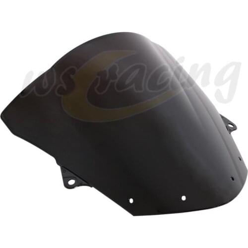 Motorcycle ABS Plastics Windshield WindScreen Wind Screen For Kawasaki ZX6R Zx-6r 2009 2010 2011 2012 2013 2014 2015 2016 -2018