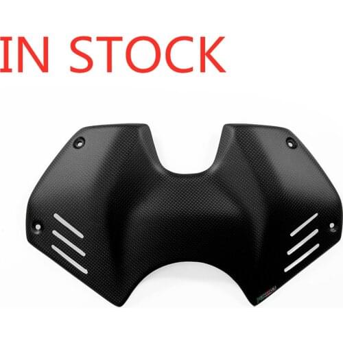 Carbon Fiber Fuel Gas Tank Battery Cover Guard Fairing For Ducati Panigale V4 V4S 2018 2019