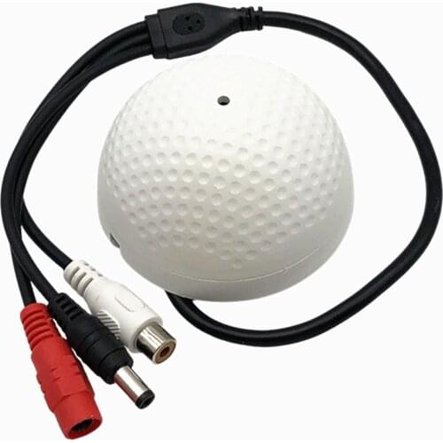 OwlCat Sound Monitor Audio Pickup Microphone Audio Monitoring Mic for CCTV Video Surveillance Security Camera IP Cameras