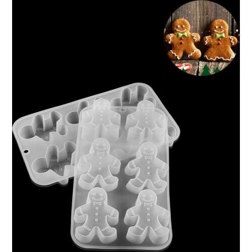 1Pcs 3D Snowmen Shape Silicone Mold Crystal Pendant UV Epoxy Resin Casting Mould for DIY Resin Crafts Jewelry Making Tools