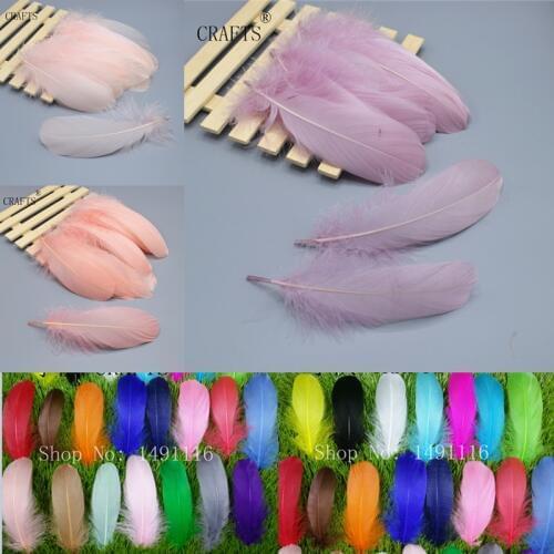 20 pcs of high quality goose feathers, 5-8 "/ 13-20cm DIY Jewelry Accessories