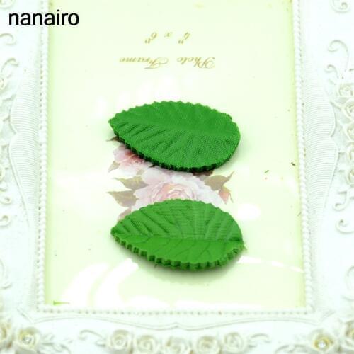 200pcs Artificial Nylon Silk Mini Simulation Tree Wedding Decoration Home Garden Tree Decoration DIY Edward Sticky Leaf