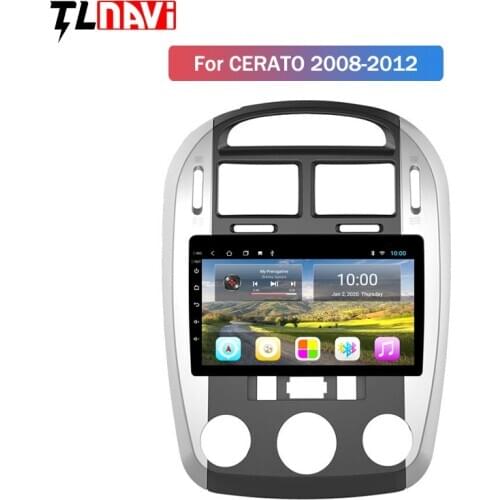 2G RAM 9 inch HD full touch android 10 car dvd player for kia Cerato 2008-2012 multimedia gps navigation system
