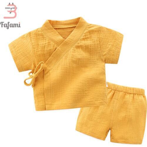 Baby Clothes Tiny Cotton Crepe Baby girl set boy clothing for Newborn summer Babies Boy Girl tops shorts bebek kids baby costume