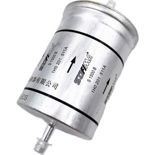 For Golf MK3 Passat Rabbit Sharan Santana A4 A6 Alhambra Toledo Superb 1H0201511A 1.8 T 2.0 T Engine Fuel Filter 1H0 201 511A