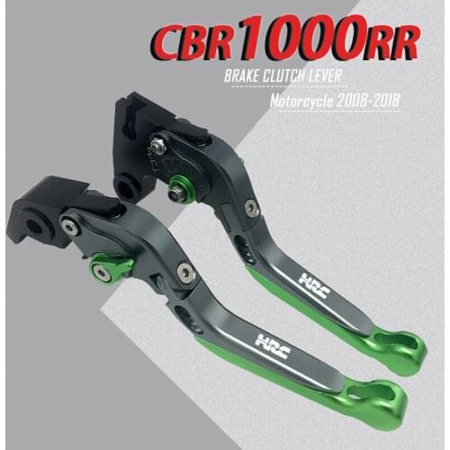 For HONDA CBR1000RR CBR 1000 RR 2008-2015 2016 2017 2018 HRC Motorcycle CNC Adjustable Folding Extendable Brake Clutch Levers